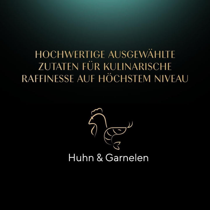 Sheba Filets - Cea mai fină hrană umedă pentru pisici în bol - Pui cu creveți - 16 X 60G
