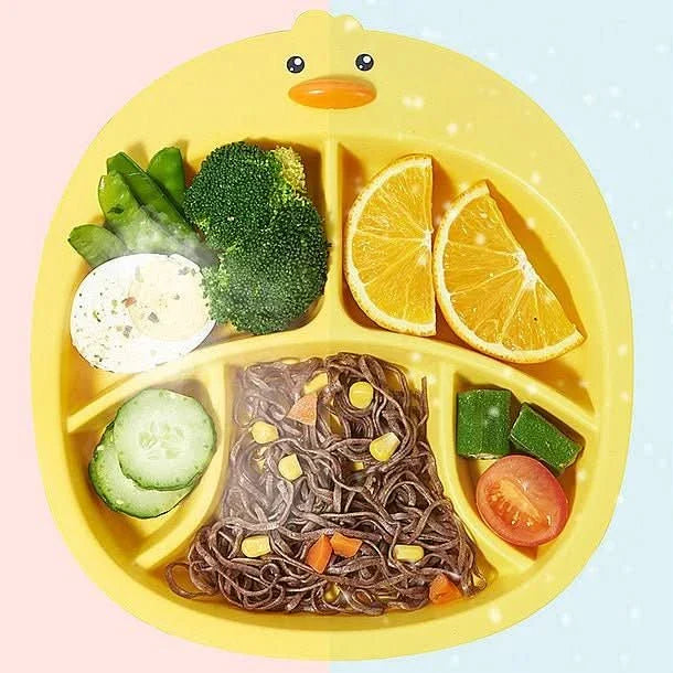 Farfurie din plastic pentru copii Nati Shop