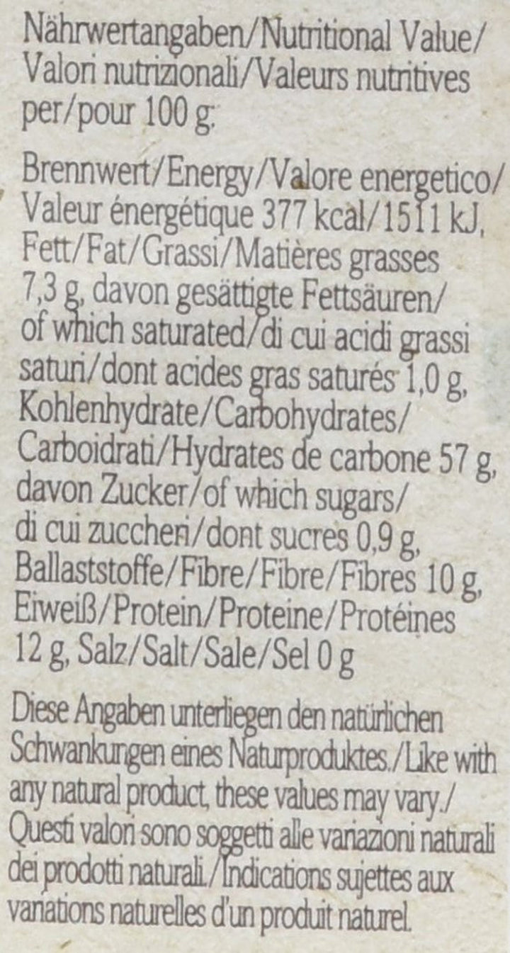 Verival Flocken Basis Müsli - Bio, 6Er Pack (6 X 1 Kg) Cereale Naty Shop