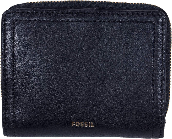 Fossil Ladies Logan Multifuncțional Portofel Femei Naty Shop Negru 11.1125 Cm X 2.54 Cm X 8.89 Cm