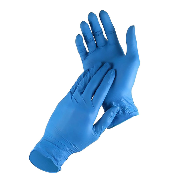 Manusi nitril nepudrate albastre Nitrylex 100buc, marimea XL Nati Shop