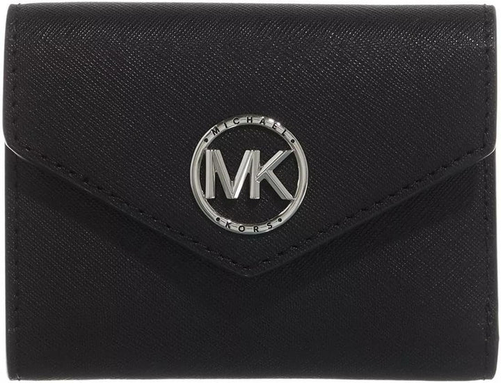 Michael Kors Ladies Md Env Trifold Bag Portofel Femei Naty Shop Negru O mărime se potrivește tuturor