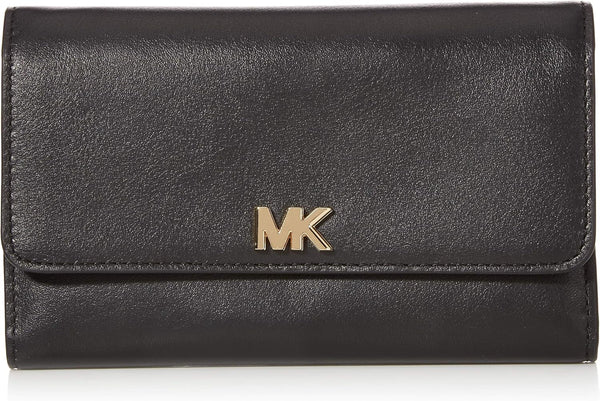 Michael Kors Money Pieces, titular card de credit pentru femei, Marrón (Luggage), 2.5x9.5x11.4 cm (L x Î L) Portofel Femei Naty Shop Negru (negru) O mărime se potrivește tuturor