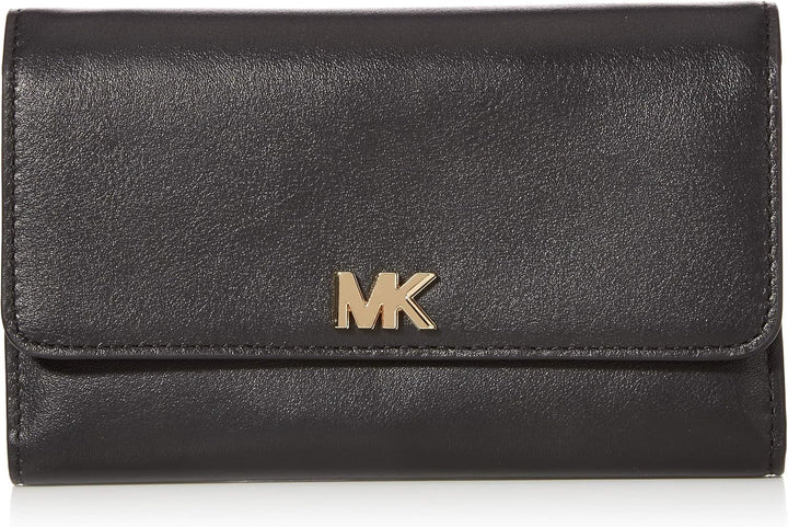 Michael Kors Money Pieces, titular card de credit pentru femei, Marrón (Luggage), 2.5x9.5x11.4 cm (L x Î L) Portofel Femei Naty Shop Negru (negru) O mărime se potrivește tuturor