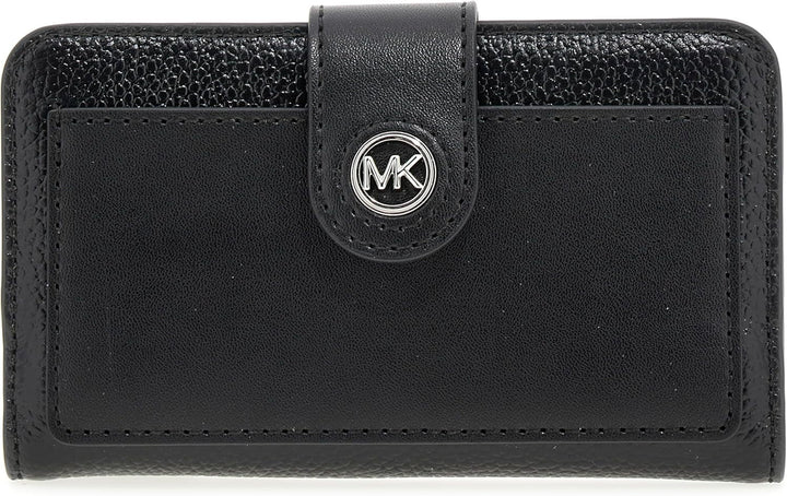 Michael Kors Women's Md Tab Pckt Bifold Hand Bag Portofel Femei Naty Shop Negru