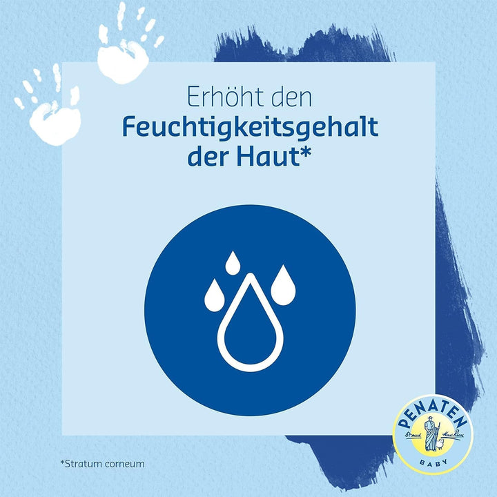 PENATEN Ultra Sensitive Care Cream Face & Body (100ml) cremă de față și de corp pentru bebeluși fără parfum, cremă hidratantă protectoare și hrănitoare pentru pielea foarte sensibilă a bebelușilor predispuși la neurodermatită Copii - Baie si Skincare Naty Shop