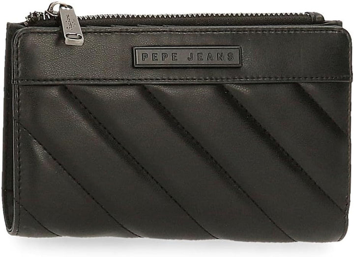 Pepe Jeans, portofel Portofel Femei Naty Shop Negru Portofel Pentru titular de card
