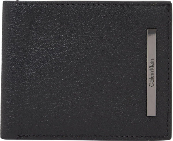Portofel bărbați Calvin Klein Modern Bar Bifold piele, negru (Ck Black), Onesize Portofel Barbati Naty Shop Titlu implicit