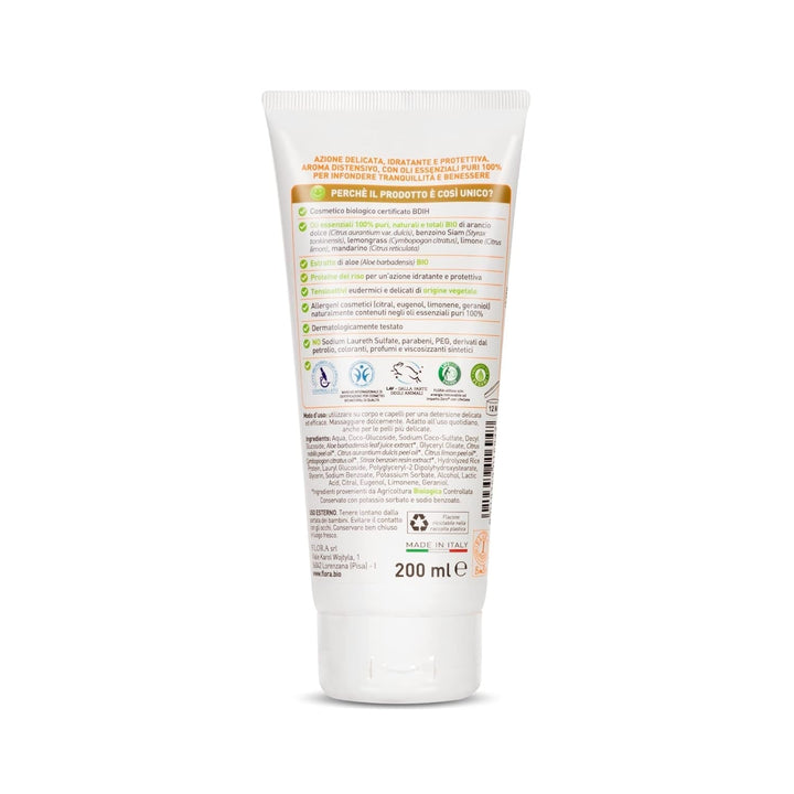 Șampon de baie, ideal pentru copii, 200 ml, 1 Copii - Baie si Skincare Naty Shop