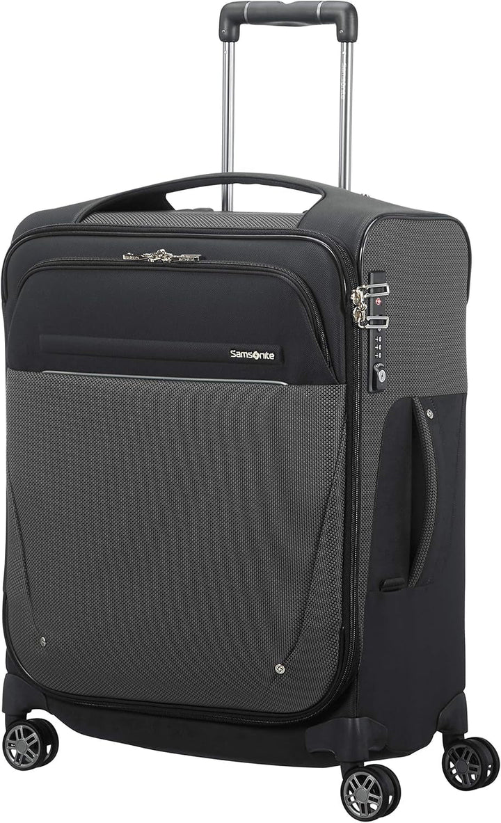SAMSONITE B-Lite Icon - Spinner 71/26 expandabil 83L, 2.6 KG, albastru închis Bagaje și echipament de călătorie Naty Shop Negru (negru) S (55 Cm - 39 L)