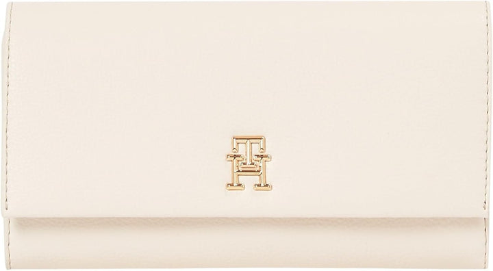 Tommy Hilfiger Aw0aw17267 Femeie Portofel Femei Naty Shop Bej (trestie de zahăr) Os