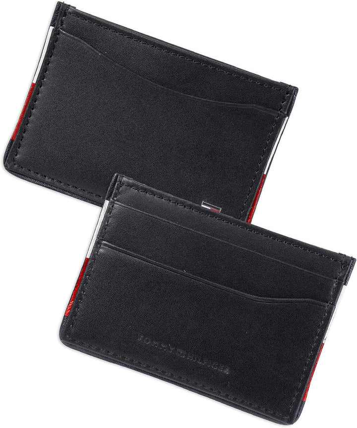 Tommy Hilfiger Men's RFID Blocking Card Holder Wallet Card Holder Portofel Barbati Naty Shop